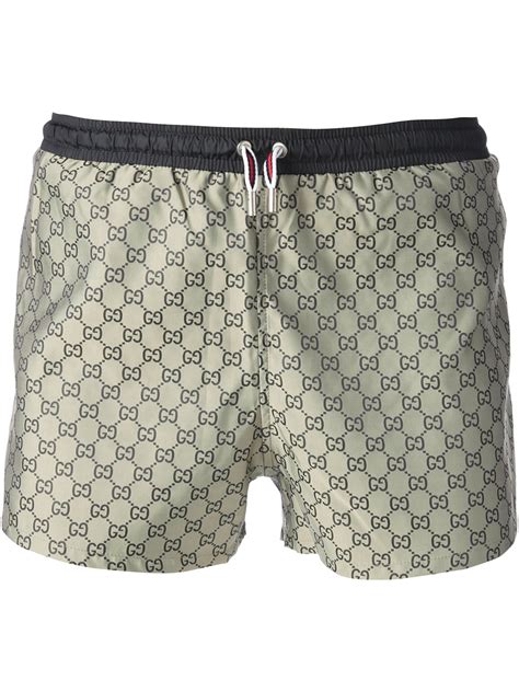 gucci schwimmhose herren|gucci swimwear for men.